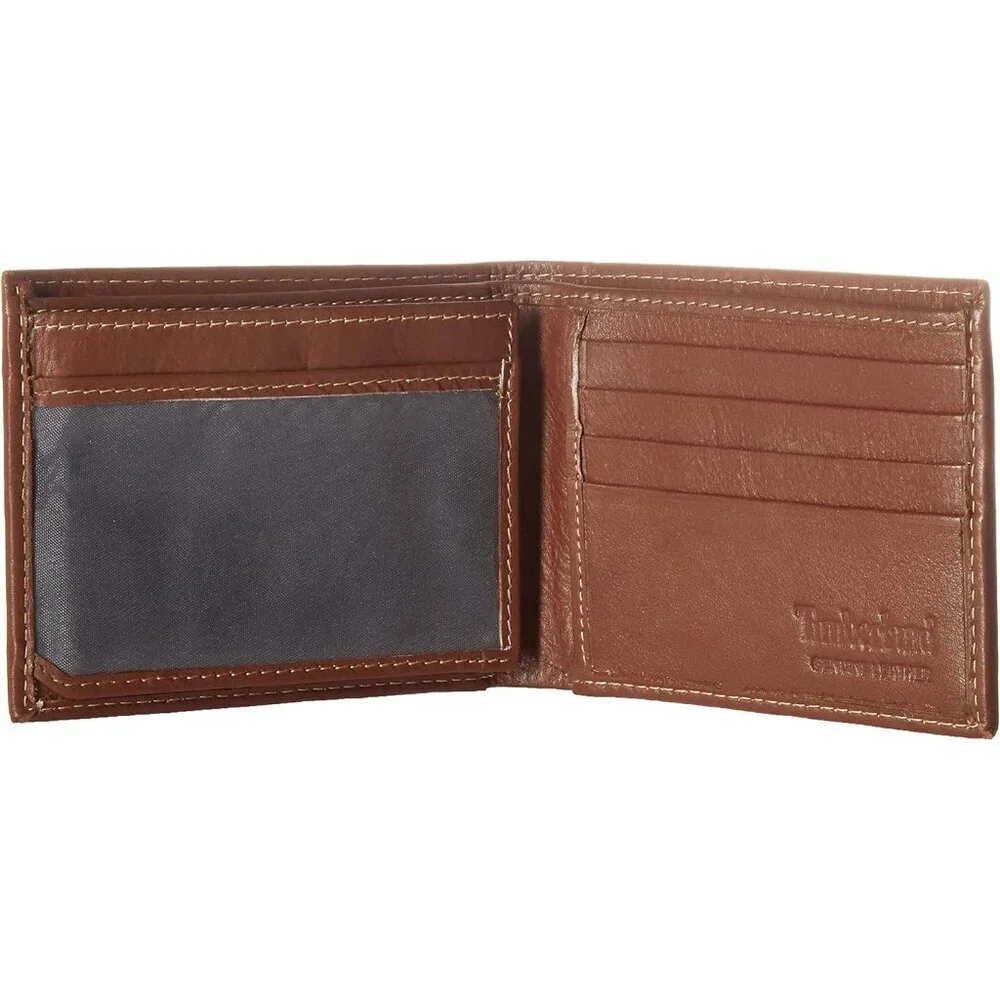 Men's Beautiful Fashionable Genuine Leather Bifold Cognac Wallet Designed